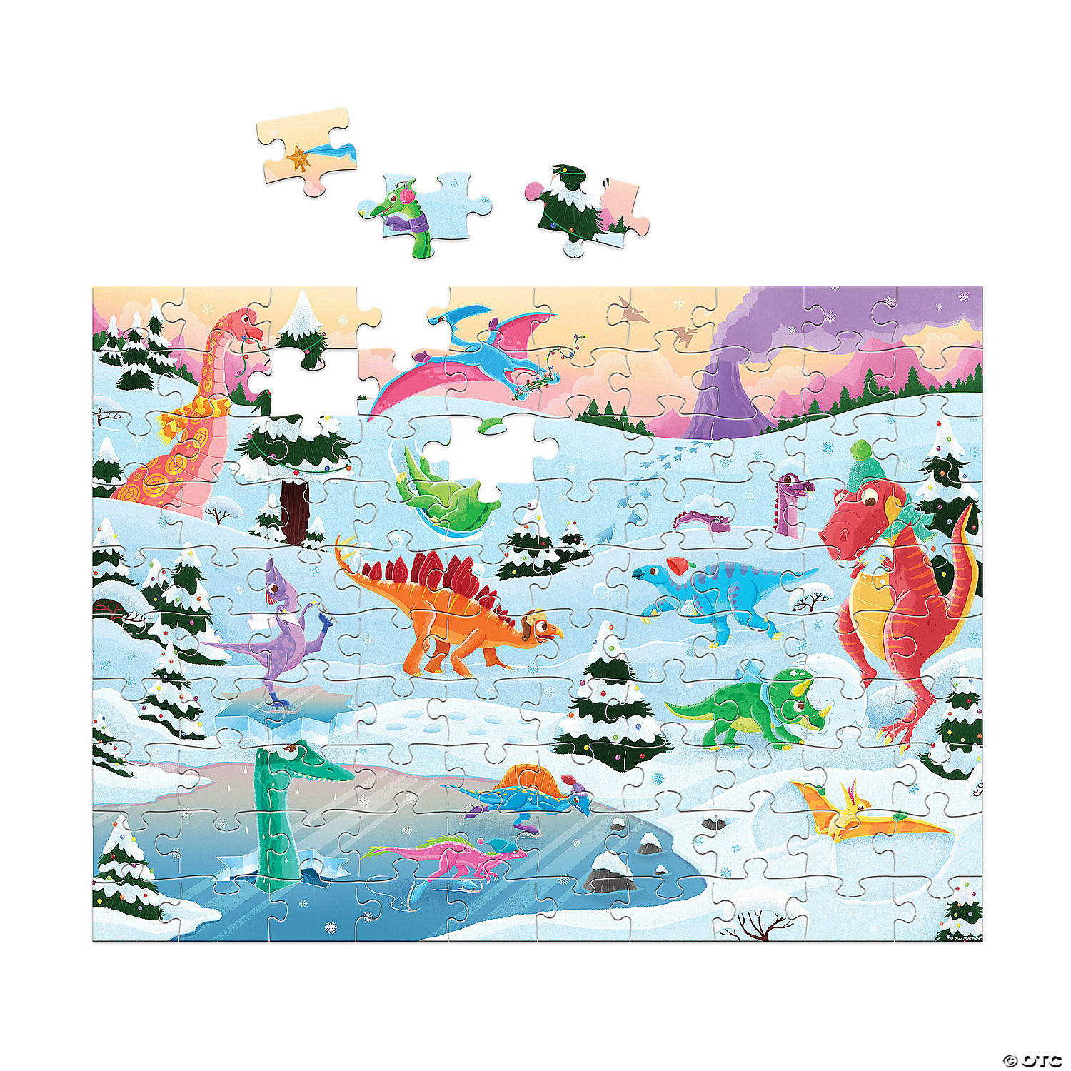 MW 100-Piece Holiday Puzzles: Set Of 2 4 MW 100-Piece Holiday Puzzles: Set Of 2 - Image 2
