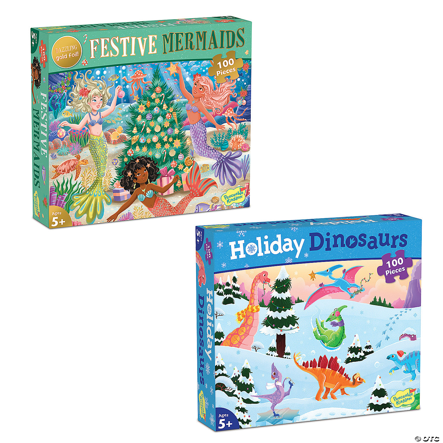 MW 100-Piece Holiday Puzzles: Set Of 2 3 MW 100-Piece Holiday Puzzles: Set Of 2
