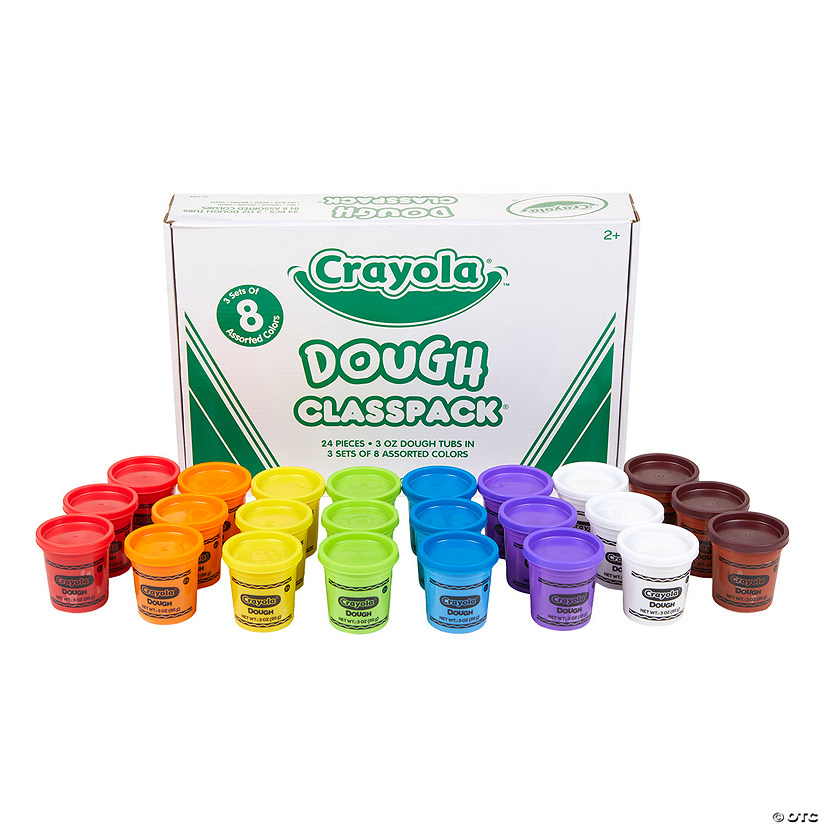 8-Color Crayola® Dough Tubs Classpack® - 24 Pc. MW 8-Color Crayola® Dough Tubs Classpack® - 24 Pc. -MindWare SHOP 8 color crayola sup sup dough tubs classpack sup sup 24 pc 13940060