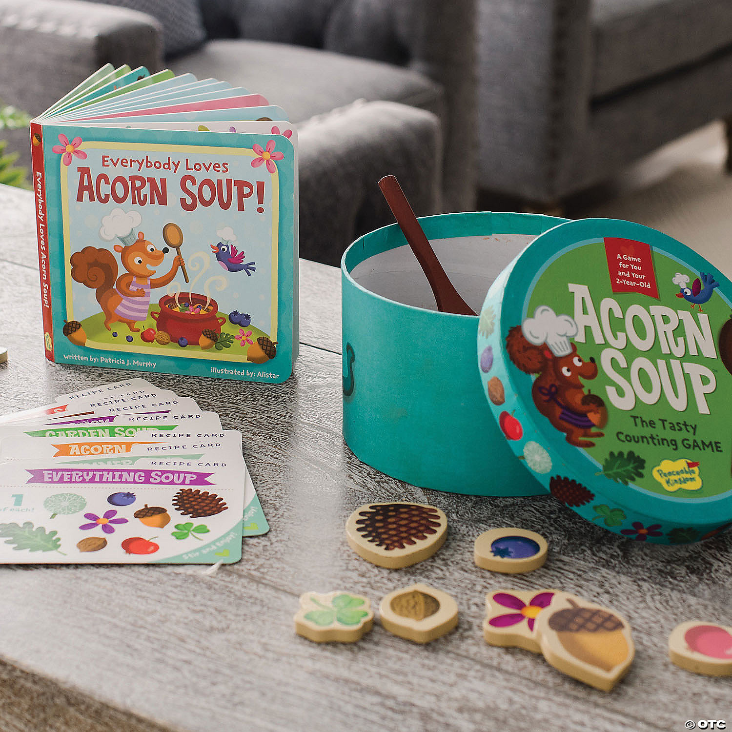 Acorn Soup Game & Board Book Set MW Acorn Soup Game & Board Book Set -MindWare SHOP acorn soup game and board book set14090347 a05