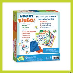 MW Alphabet Bingo Board Game -MindWare SHOP alphabet bingo board gamegm112 a05