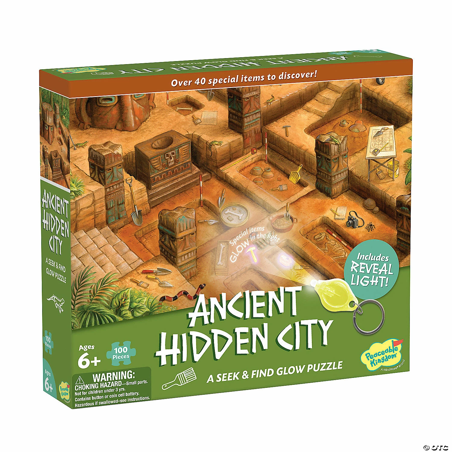 MW Ancient City Seek & Find Glow Puzzle