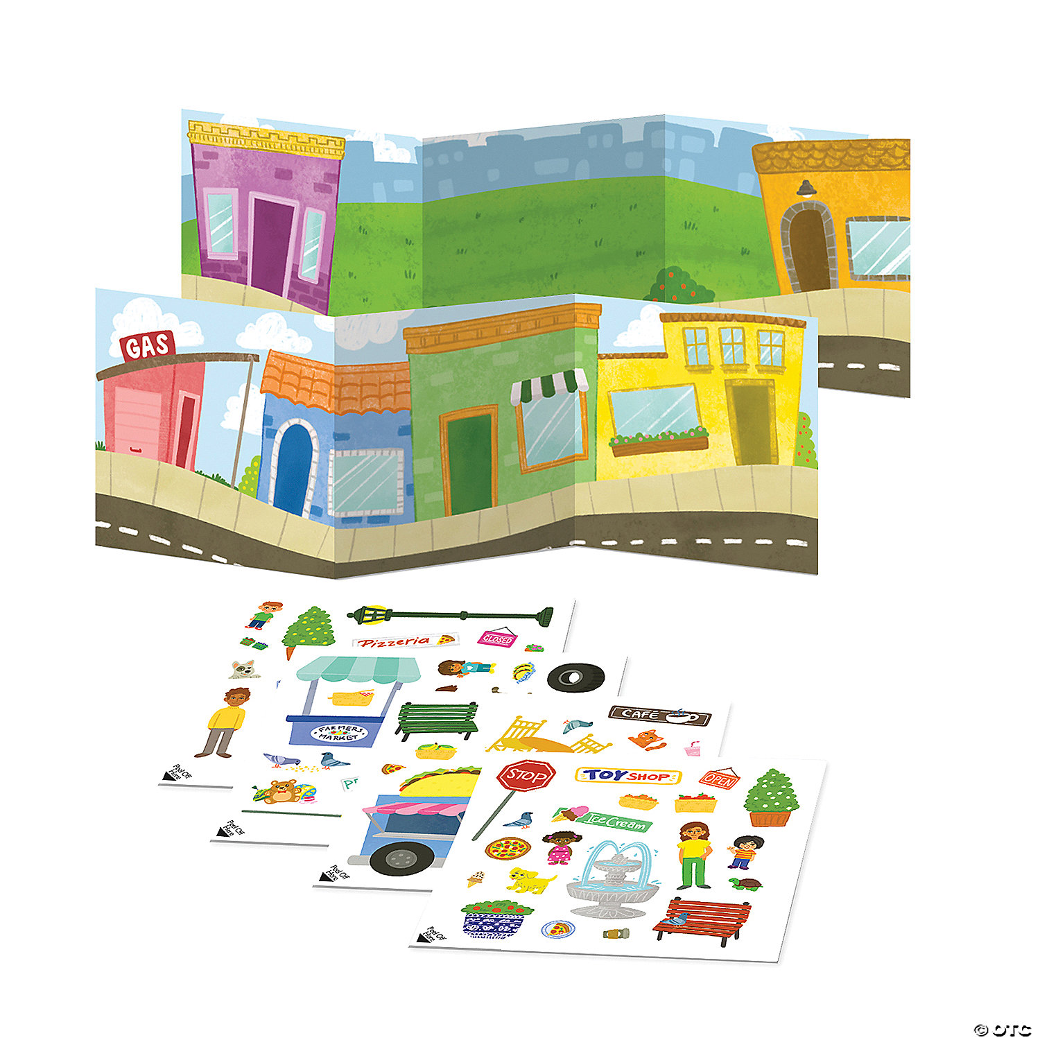 MW Around Town Reusable Sticker Tote 5 MW Around Town Reusable Sticker Tote - Image 3