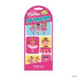 MW Ballerinas Flicker Stickers: Pack Of 12