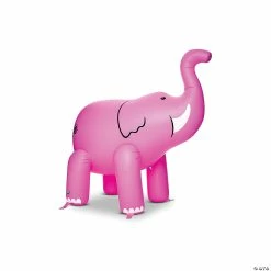 MW BigMouth Elephant Yard Sprinkler: Pink