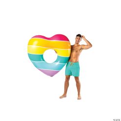 MW BigMouth: Rainbow Heart Float -MindWare SHOP bigmouth rainbow heart float14098180 a03