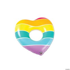 MW BigMouth: Rainbow Heart Float -MindWare SHOP bigmouth rainbow heart float14098180 a04