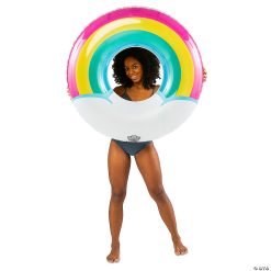 MW BigMouth: Rainbow Ring Pool Float 4 MW BigMouth: Rainbow Ring Pool Float -MindWare SHOP bigmouth rainbow ring pool float14221178 a02