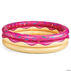 MW BigMouth: Strawberry Donut Kiddie Pool -MindWare SHOP bigmouth strawberry donut kiddie pool14098191 a01
