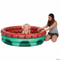 MW BigMouth® Inflatable Watermelon: Swimming Pool