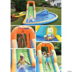 MW Bounceland Cascade Water Slides And Large Pool -MindWare SHOP bounceland cascade water slides and large pool14097509 a03