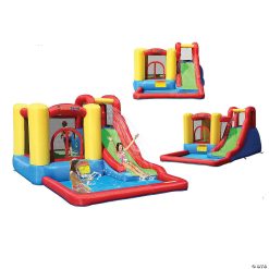 MW Bounceland: Jump & Splash Adventure Bounce House With Slide 3 MW Bounceland: Jump & Splash Adventure Bounce House With Slide -MindWare SHOP bounceland jump and splash adventure bounce house with slide14097505 a01