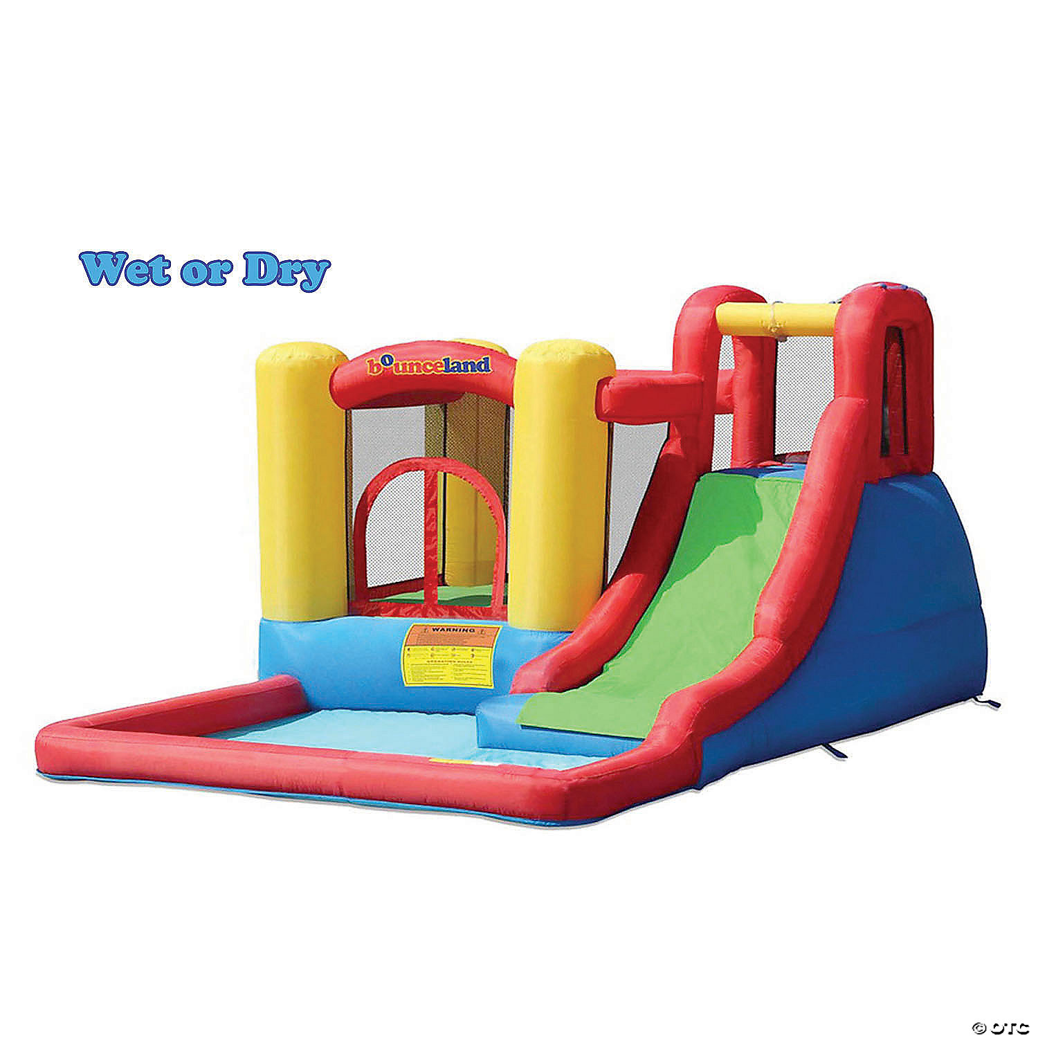 Bounceland: Jump & Splash Adventure Bounce House with Slide MW Bounceland: Jump & Splash Adventure Bounce House With Slide -MindWare SHOP bounceland jump and splash adventure bounce house with slide14097505