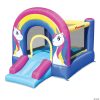 MW Bounceland Rainbow Unicorn Bounce House And Slide 2 MW Bounceland Rainbow Unicorn Bounce House And Slide -MindWare SHOP bounceland rainbow unicorn bounce house and slide14097508