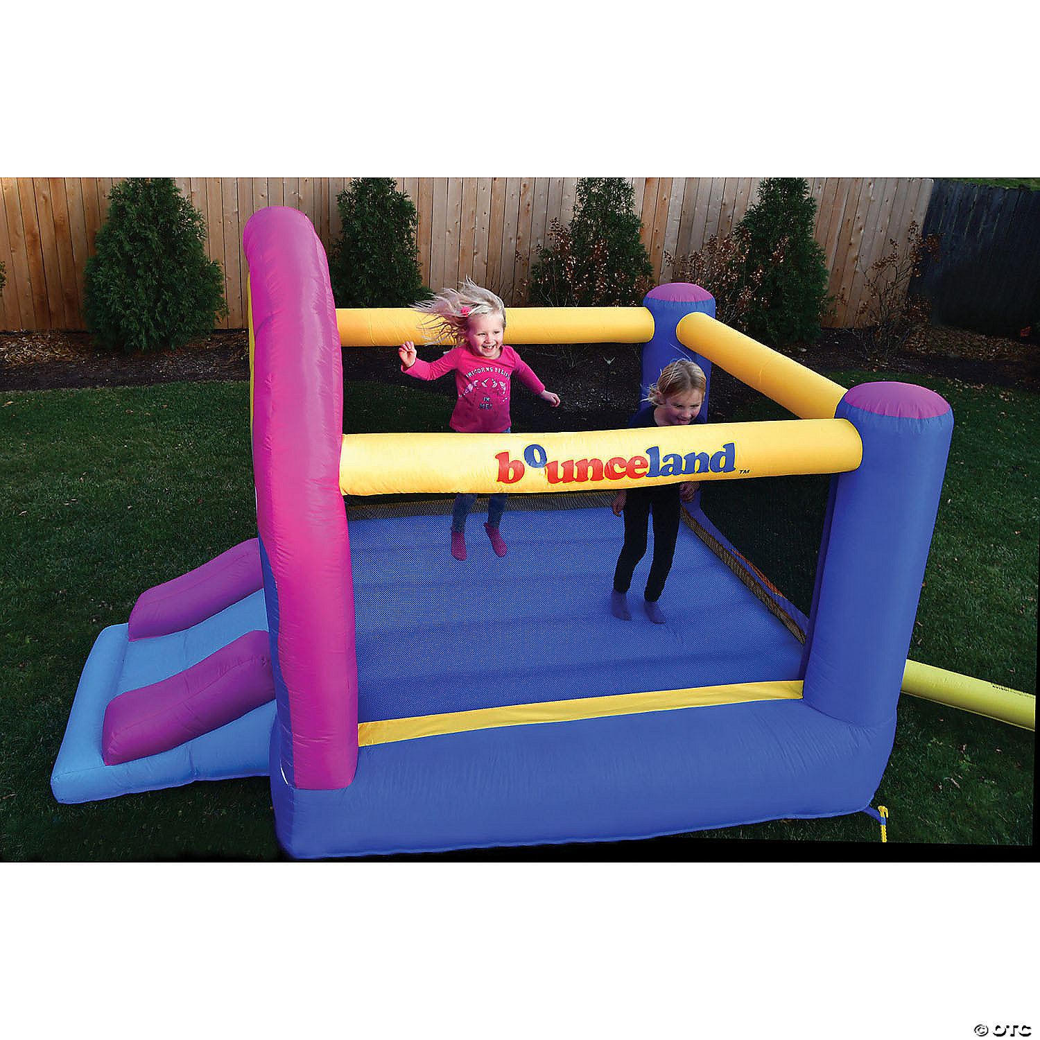 Bounceland Rainbow Unicorn Bounce House and Slide MW Bounceland Rainbow Unicorn Bounce House And Slide -MindWare SHOP bounceland rainbow unicorn bounce house and slide14097508 a02