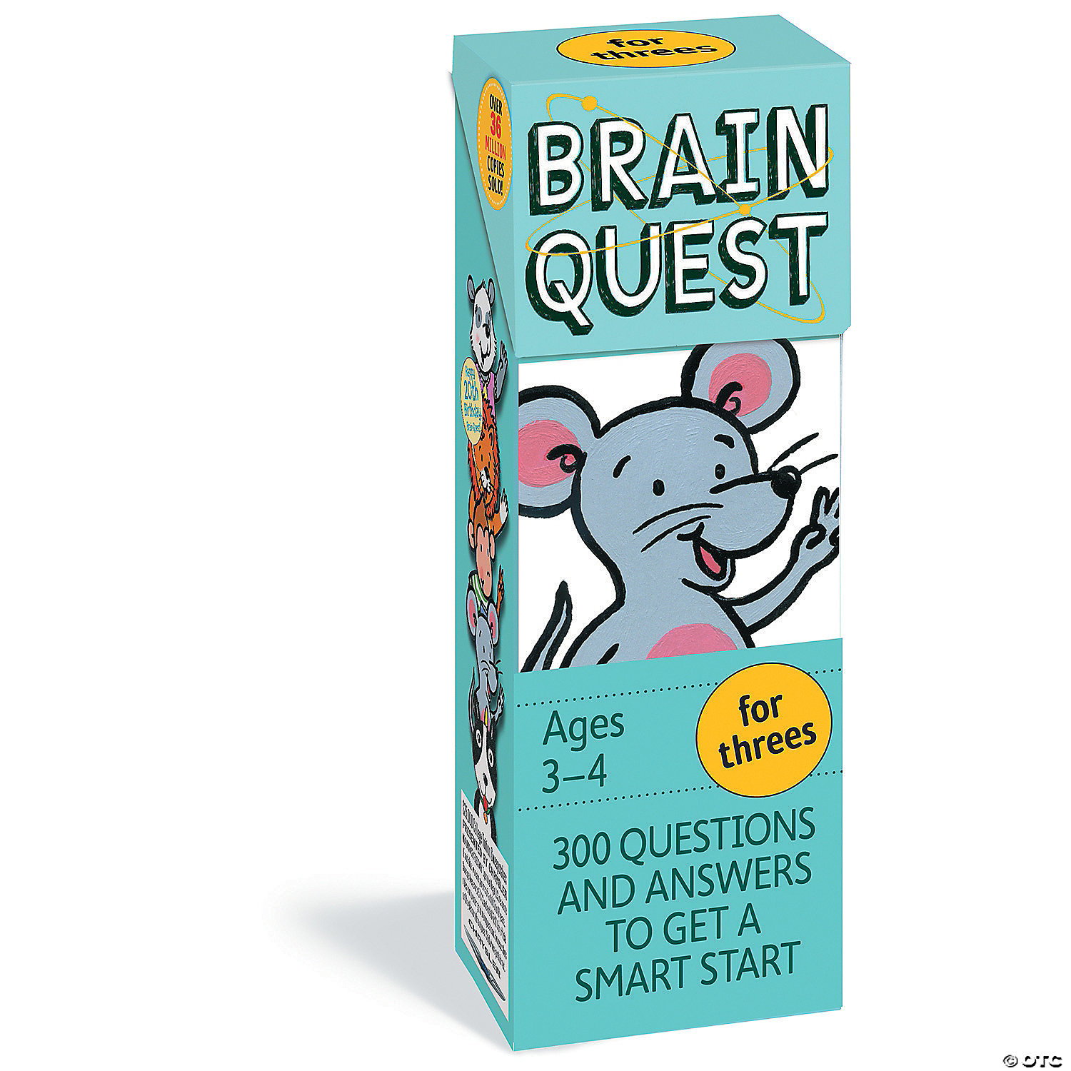 Brain Quest For Threes MW Brain Quest For Threes -MindWare SHOP brain quest for threes54110