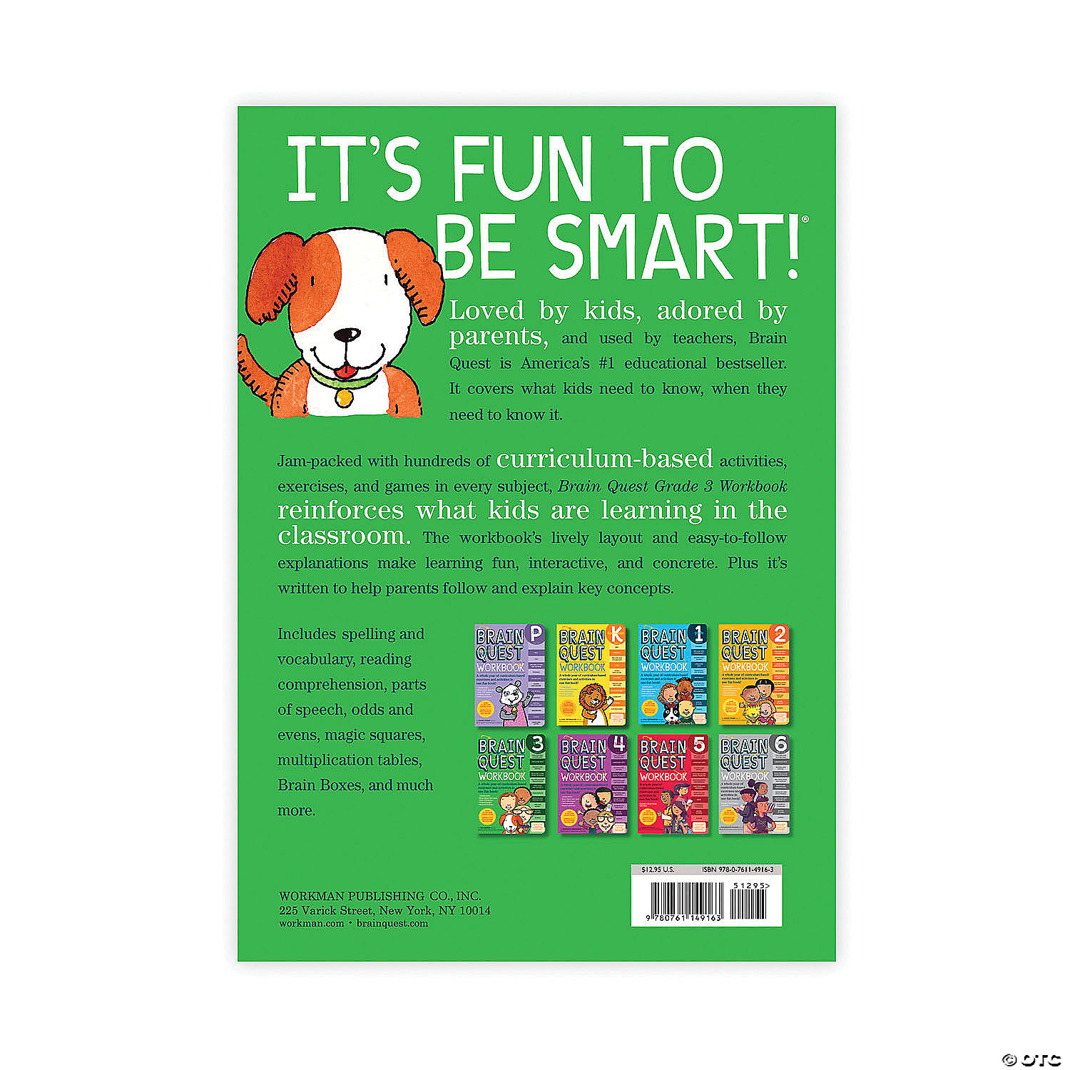 Brain Quest Workbook: Grade 3 MW Brain Quest Workbook: Grade 3 -MindWare SHOP brain quest workbook grade 350098 a05