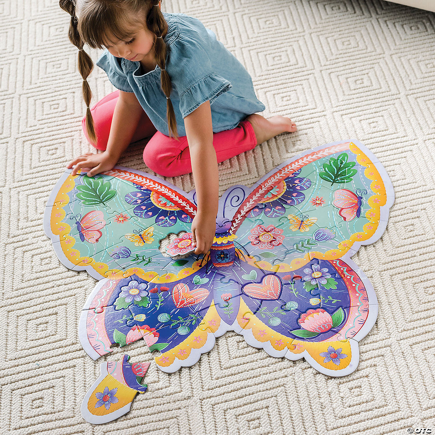Butterfly Floor Puzzle MW Butterfly Floor Puzzle -MindWare SHOP butterfly floor puzzlepz42