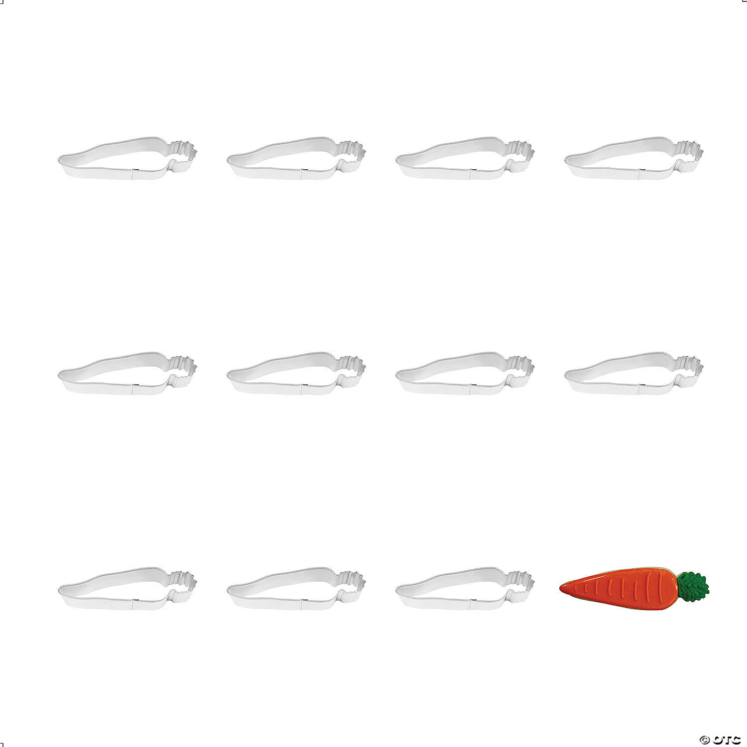 Carrot 4" Cookie Cutters MW Carrot 4" Cookie Cutters -MindWare SHOP carrot 4 cookie cutters14172553