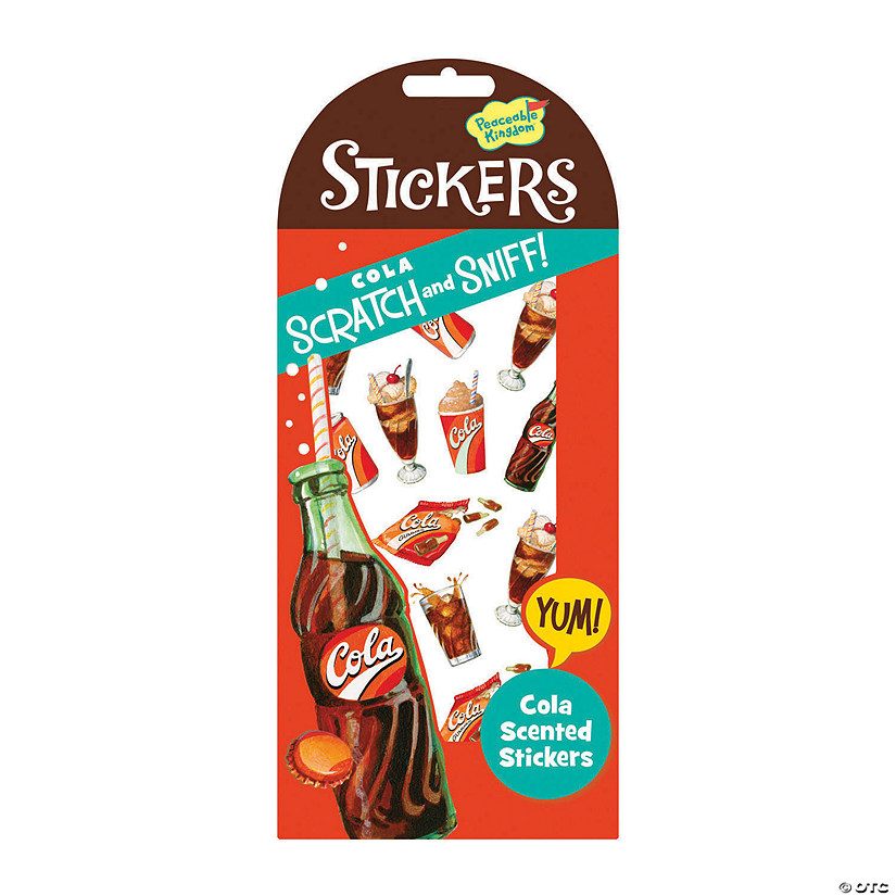 Cola Scratch & Sniff Stickers: Pack of 12 MW Cola Scratch & Sniff Stickers: Pack Of 12 -MindWare SHOP cola scratch and sniff stickers pack of 12stk104