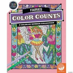 MW Color By Number Color Counts: Fairies