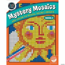 MW Color By Number Mystery Mosaics: Book 1