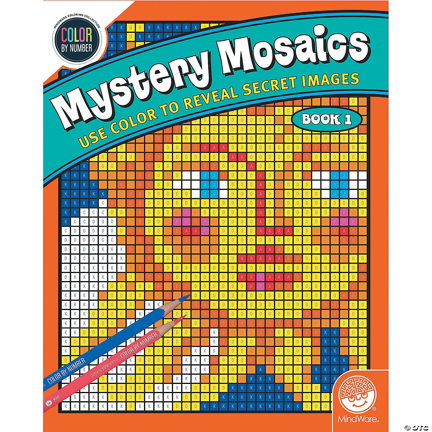 MW Color By Number Mystery Mosaics: Book 1 3 MW Color By Number Mystery Mosaics: Book 1