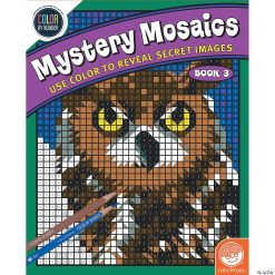 MW Color By Number Mystery Mosaics: Book 3