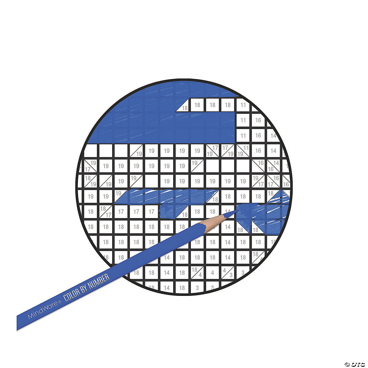 MW Color By Number Mystery Mosaics: Book 3 5 MW Color By Number Mystery Mosaics: Book 3 - Image 3