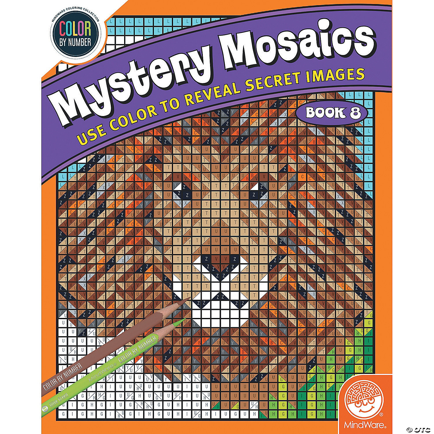 MW Color By Number Mystery Mosaics: Book 8 3 MW Color By Number Mystery Mosaics: Book 8