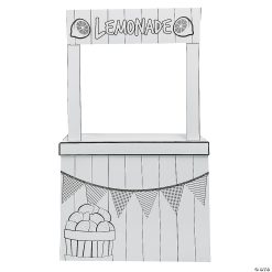 MW Color Your Own Lemonade Stand And Playhouse
