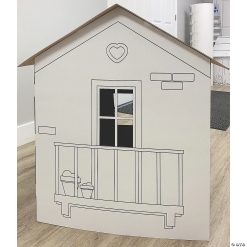 MW Color Your Own Welcome Kid Playhouse -MindWare SHOP color your own welcome kid playhouse13964803 a02