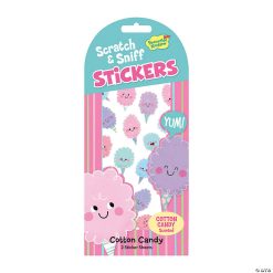 MW Cotton Candy Scratch & Sniff Stickers: Pack Of 12