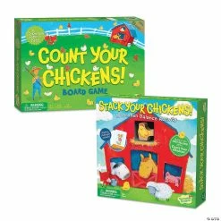 MW Count Your Chickens Game And Stacker Set With FREE Gift