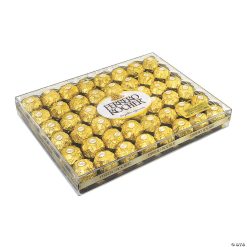MW FERRERO ROCHER Hazelnut Chocolate Diamond Gift Box, 48 Pieces -MindWare SHOP ferrero rocher hazelnut chocolate diamond gift box 48 pieces13966603 a02