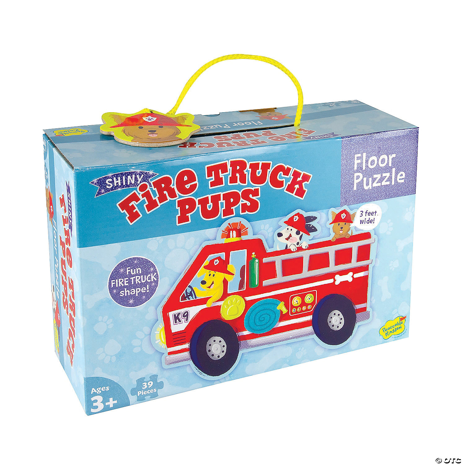 MW Fire Truck Pups Floor Puzzle 5 MW Fire Truck Pups Floor Puzzle - Image 3
