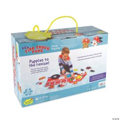 MW Fire Truck Pups Floor Puzzle 10 MW Fire Truck Pups Floor Puzzle -MindWare SHOP fire truck pups floor puzzlepz19 a03