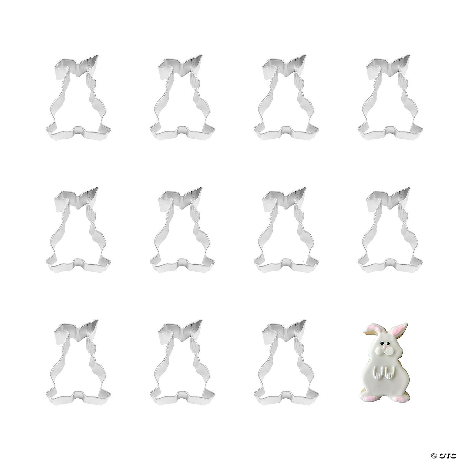 MW Floppy Ear Bunny 3.5" Cookie Cutters 3 MW Floppy Ear Bunny 3.5" Cookie Cutters