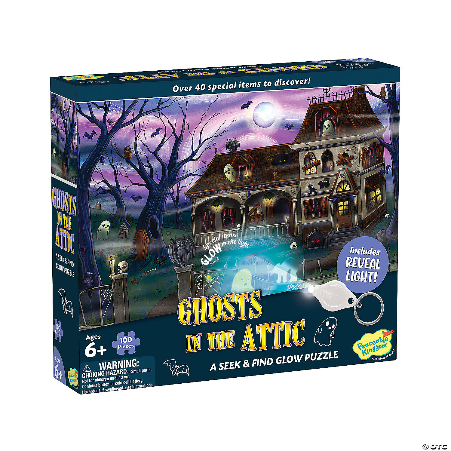 MW Ghosts In The Attic Seek & Find Glow Puzzle 3 MW Ghosts In The Attic Seek & Find Glow Puzzle
