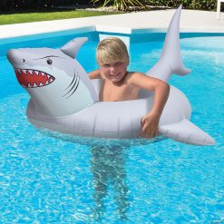 MW GoFloats 'Great White Bite' - Jr Pool Float Party Tube -MindWare SHOP gofloats great white bite jr pool float party tube14097613 a01