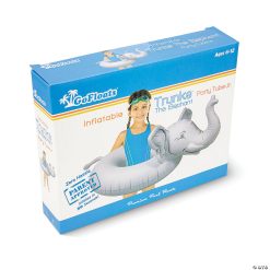 MW GoFloats 'Trunks The Elephant' Jr Pool Float Tube -MindWare SHOP gofloats trunks the elephant jr pool float tube14097607 a02