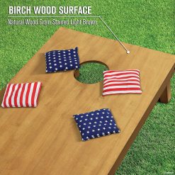 MW GoSports: 4'x2' Regulation Size Wooden Cornhole Boards Set 5 MW GoSports: 4'x2' Regulation Size Wooden Cornhole Boards Set -MindWare SHOP gosports 4x2 regulation size wooden cornhole boards set14097671 a03