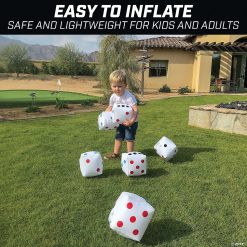 MW GoSports 6" Giant Inflatable Dice: 6 Pack 10 MW GoSports 6" Giant Inflatable Dice: 6 Pack -MindWare SHOP gosports 6 giant inflatable dice 6 pack14097748 a03