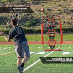 MW GoSports - 8’ X 4’ Football Training Vertical Target Net -MindWare SHOP gosports 8 x 4 football training vertical target net14097699 a03