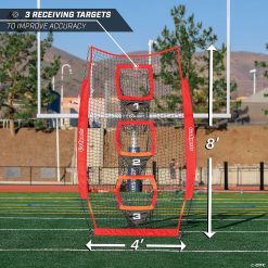 MW GoSports - 8’ X 4’ Football Training Vertical Target Net -MindWare SHOP gosports 8 x 4 football training vertical target net14097699 a05