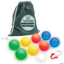 MW GoSports: 85mm LED Bocce Ball Game Set