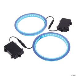 MW GoSports: Cornhole Light Up LED Ring Kit 2pc Set - Blue