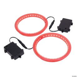 MW GoSports: Cornhole Light Up LED Ring Kit 2pc Set - Red