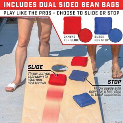 MW GoSports: Dual Sided Cornhole Bean Bags, Set Of 8 -MindWare SHOP gosports dual sided cornhole bean bags set of 814111132 a02