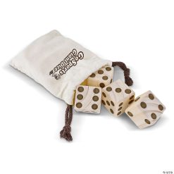 MW GoSports: Giant 2.5" Wooden Playing Dice Set -MindWare SHOP gosports giant 2 5 wooden playing dice set14097752 a01